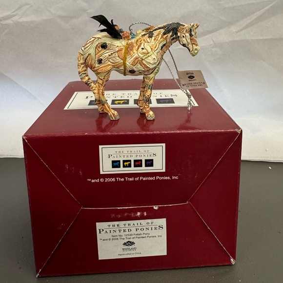 2006 The Trail of Painted Ponies Ornament "Fetish Pony" - Picture 1 of 11